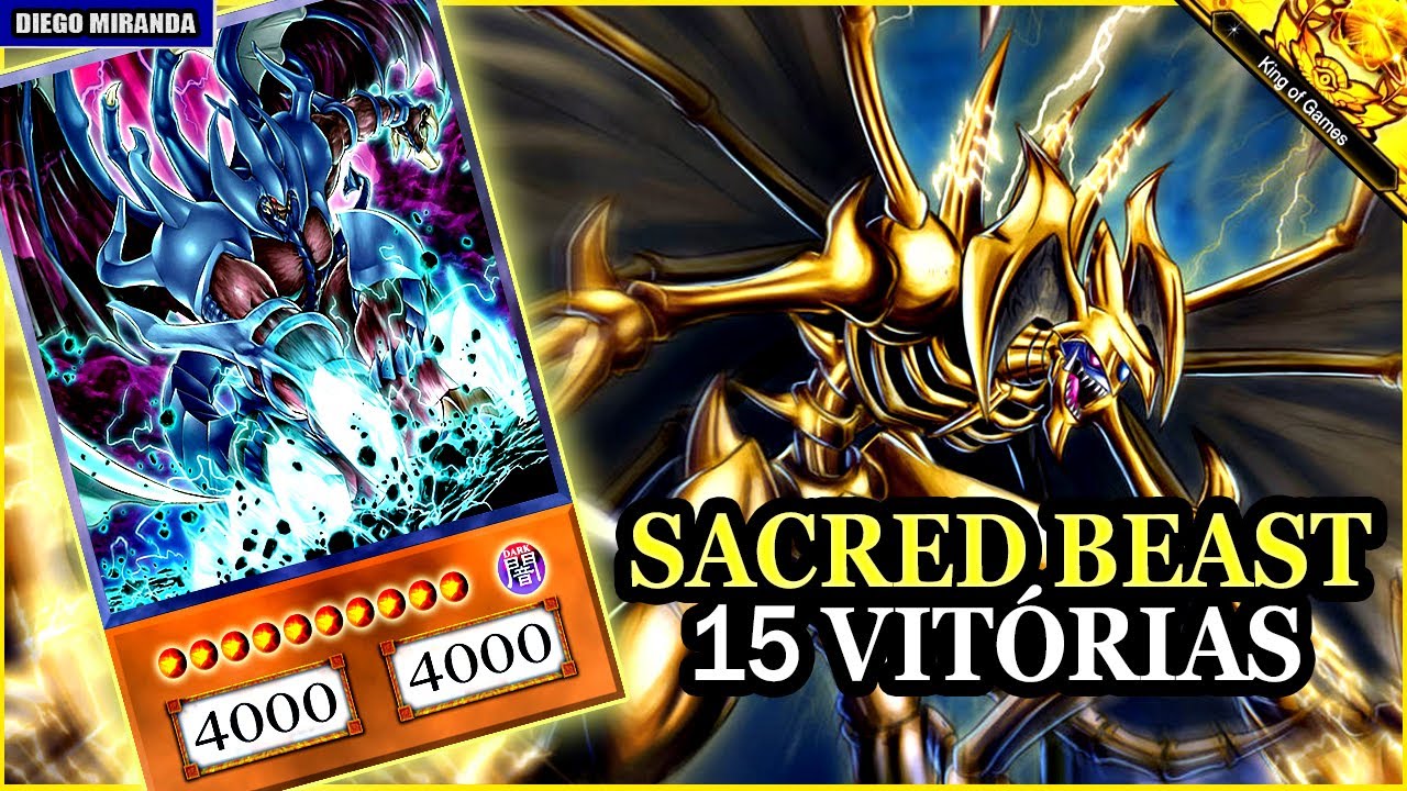 REI DOS JOGOS: BESTAS SAGRADAS 15 VITÓRIAS SEGUIDAS!! SACRED BEAST META F2P - Yu-Gi-Oh! Duel Links