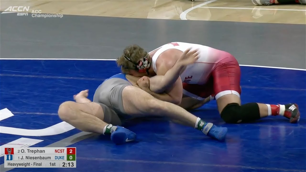 HWT final Owen Trephan (NC State) vs Jonah Niesenbaum (Duke)