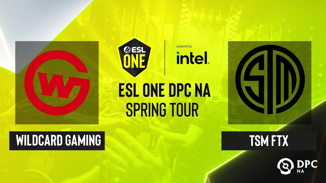 Dota2 - TSM FTX vs Wildcard Gaming - Game 2 - ESL One DPC NA Spring