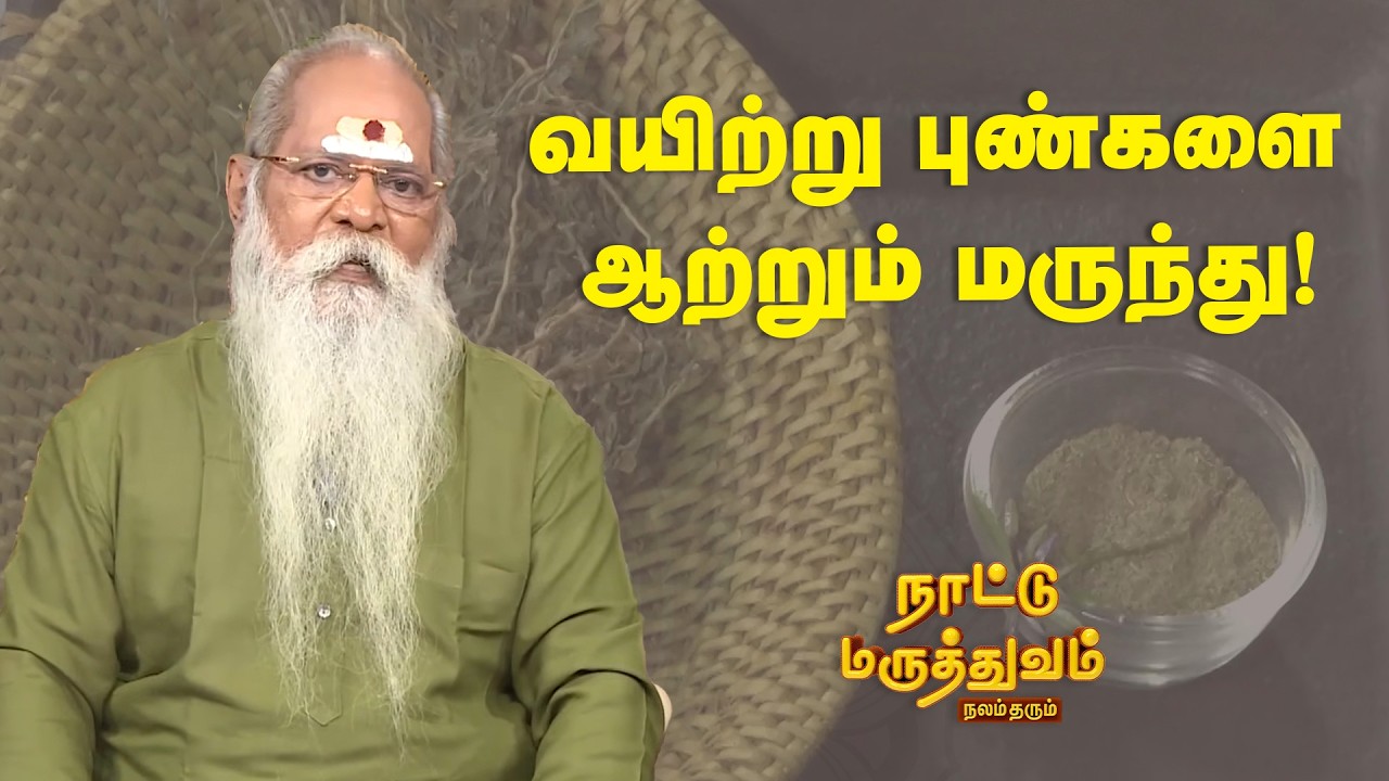 வயிற்று புண்களை ஆற்றும் மருந்து! | Nattu Maruthuvam | Sun Life