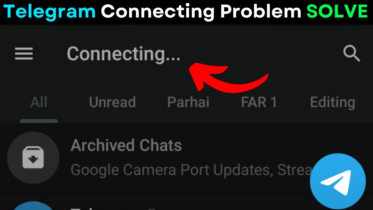 Telegram Not Working Today? Telegram Connecting Problem | Telegram Network Error |
