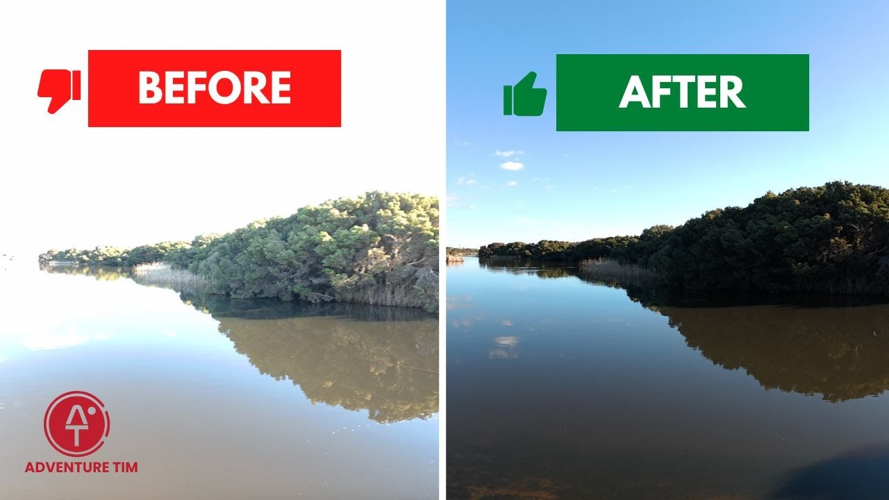 Before and After: ND Filters on DJI Osmo Action 5 Pro
