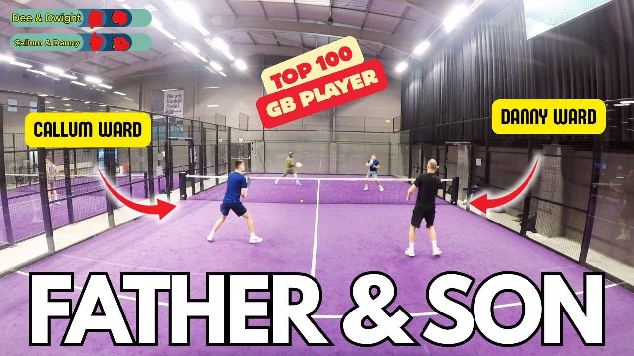 I Played a FATHER & SON Duo!....🎾