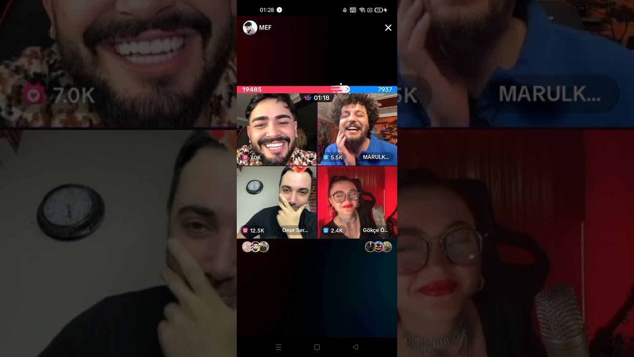 ‼️MEF,GÖKÇE,MARUL,ONUR 😝FULL KESİNTİSİZ YAYIN 😱|24/11/2023|