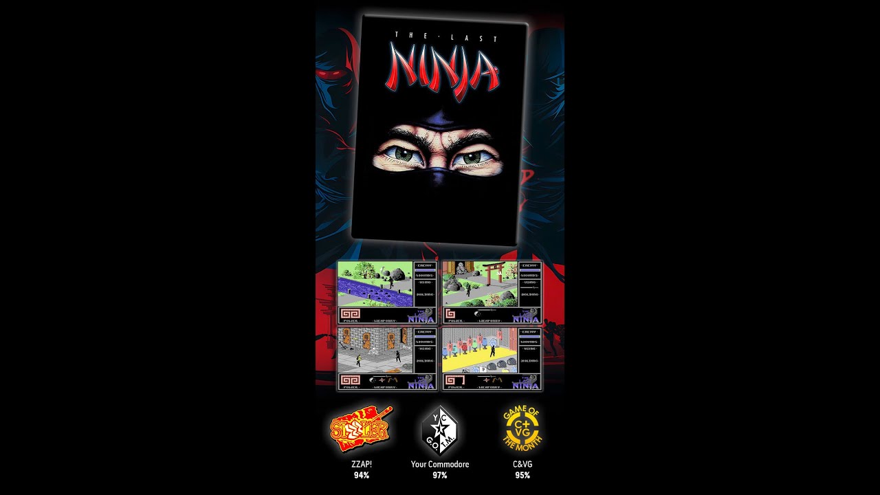 Last Ninja 1 (C64) - Level 5+6 - No Death - Complete Gameplay - no Trainer, no Cheats - System 3