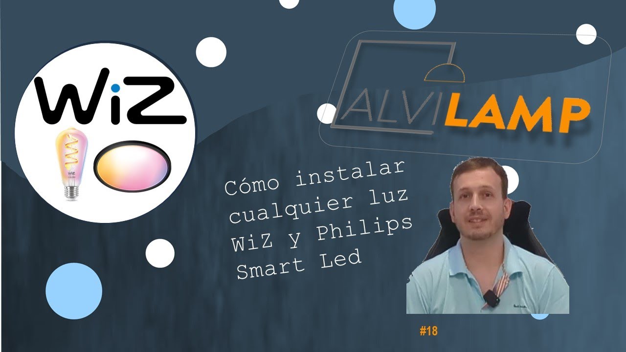 Cómo instalar bombillas, tiras de led y lámparas de WiZ y Philips Smart Led En App 1.0??