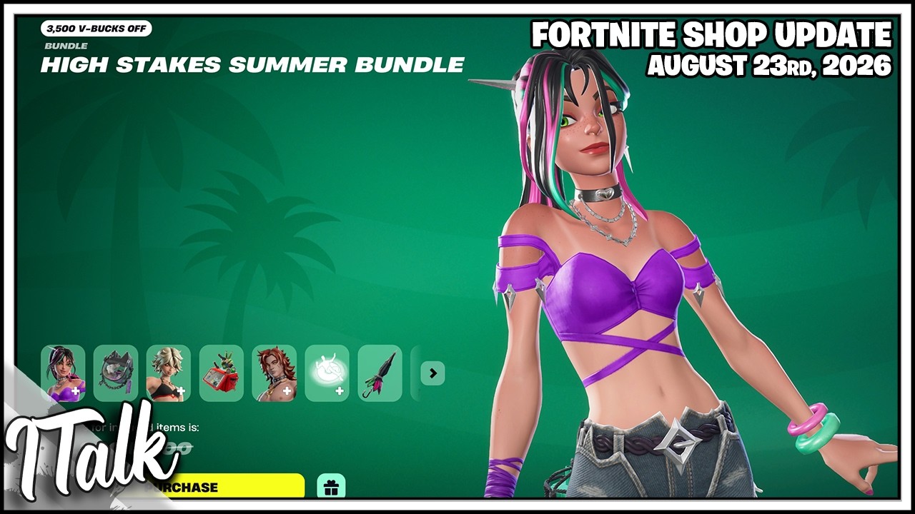 Магазин Fortnite МНОГО ВОЗВРАЩЕНИЙ СЕГОДНЯ! [23 августа 2026 г.] (Fortnite Глава 7)