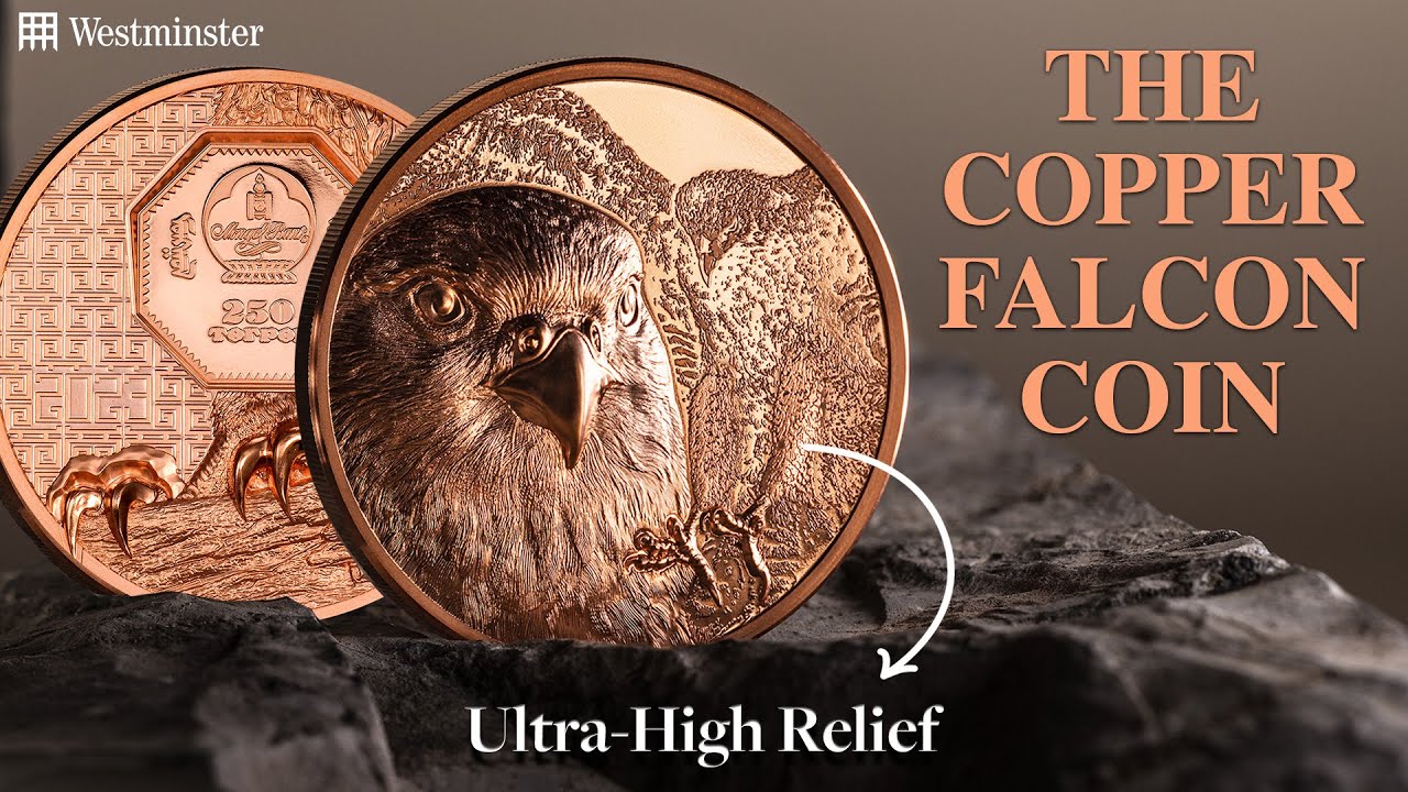 The Ultra-High Relief Copper Falcon Coin