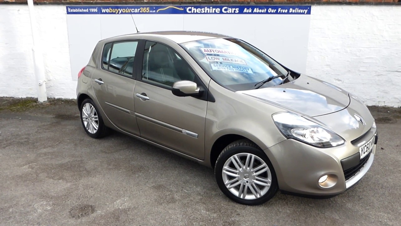 Renault Clio Initiale Tom Tom Automatic 24138 Miles Free UK Delivery