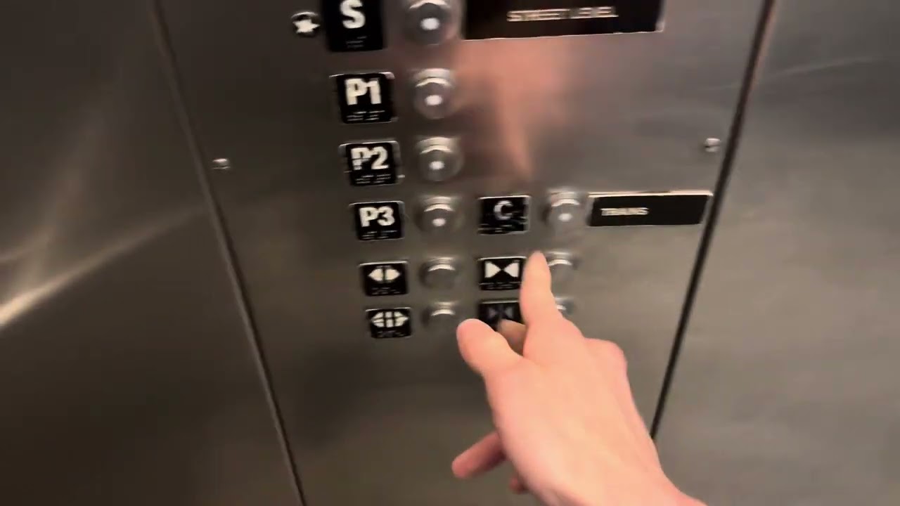 Schindler 330A Hydraulic Street Elevator at Yaletown Roundhouse Canada Line Vancouver, BC
