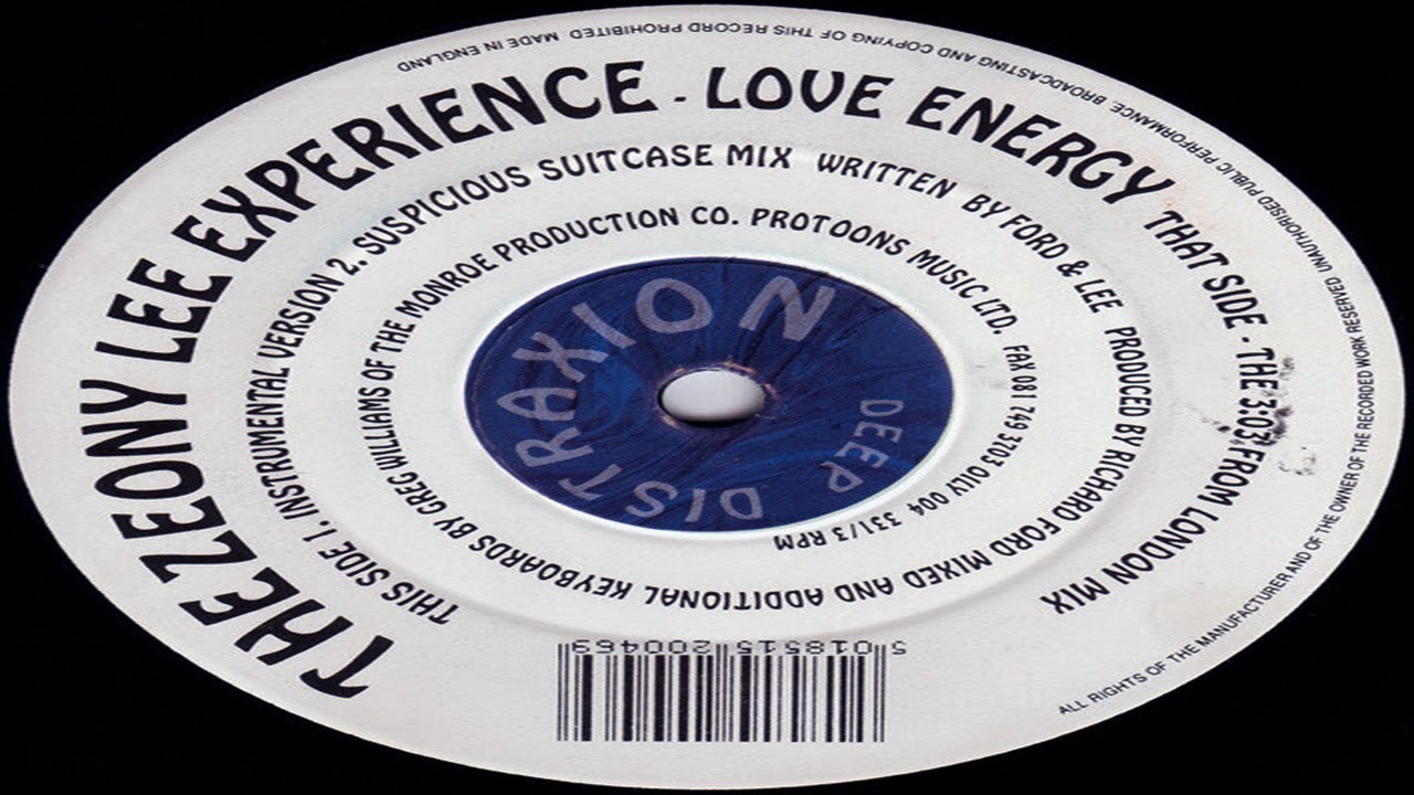The Zeony Lee Experience - Love Energy (The 3_03 From London Mix)