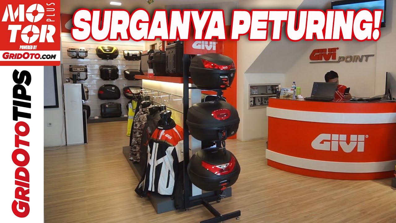 Grebek Dealer Resmi Box GIVI di Indonesia | Gridoto Tips