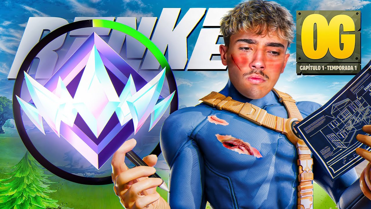 Así es subir a UNREAL en FORTNITE OG 😱 (el modo más difícil)