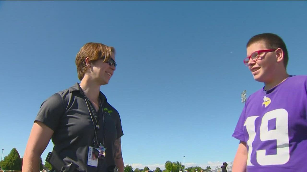 7's HERO: Lake Hazel Middle School SRO makes a boy's dream of going to football camp come true