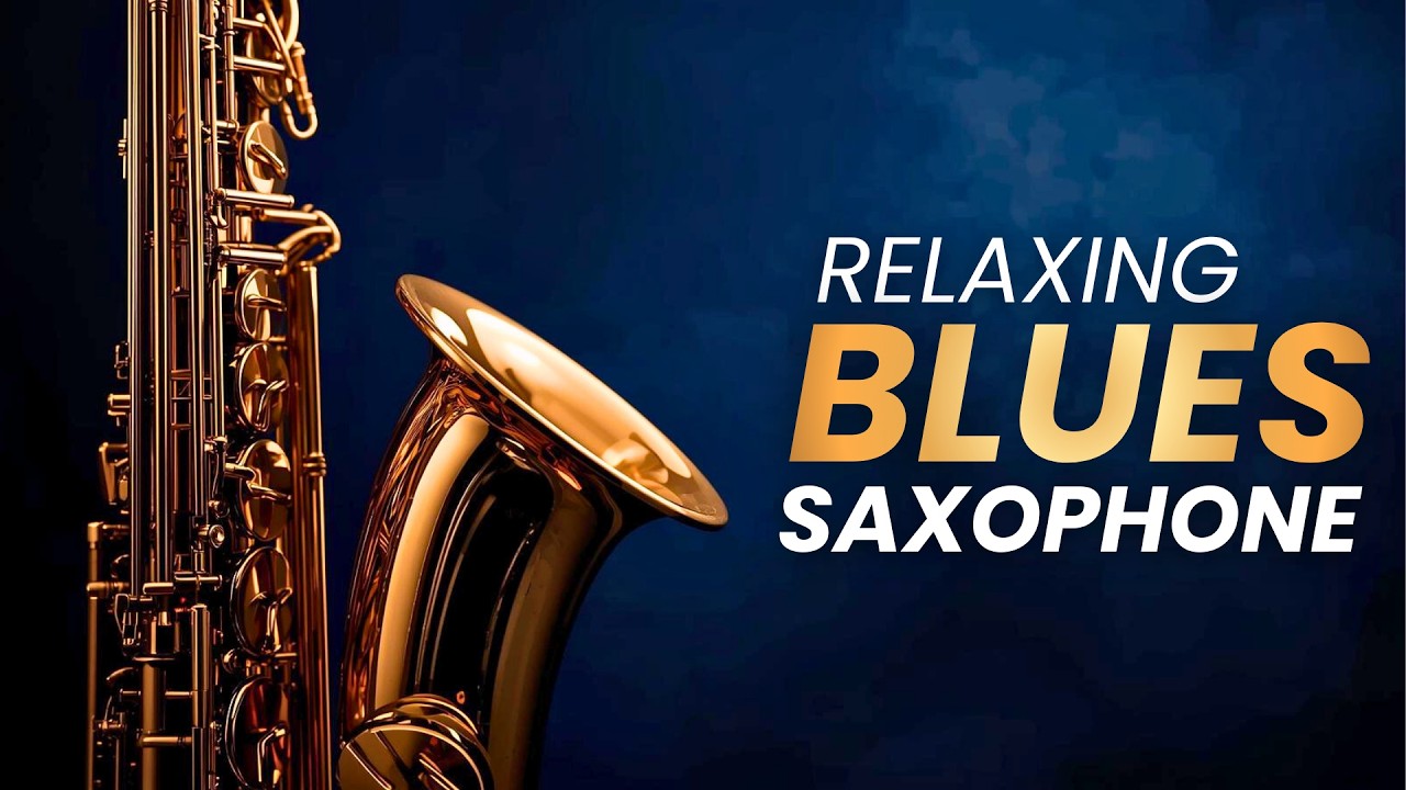 🔴 NON-STOP LIVE: Relaxing Blues Jazz Saxophone – Study & Sleep
