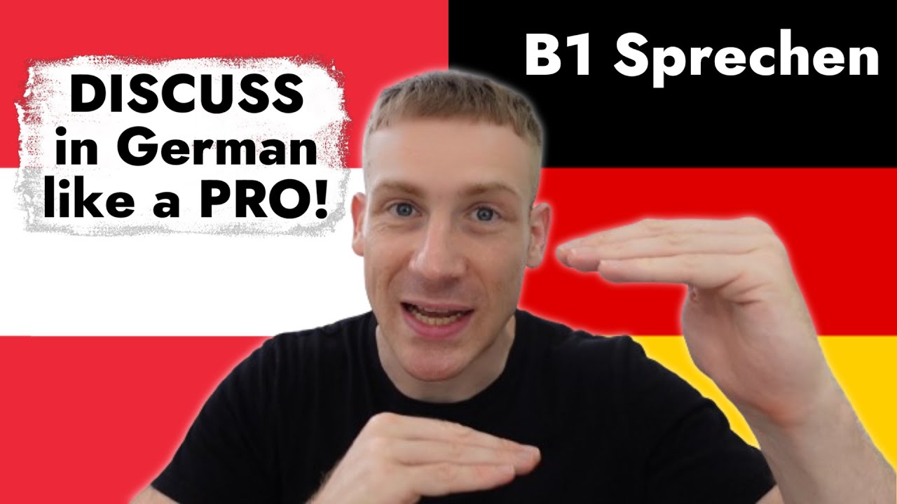 Goethe B1 Sprechen 🔑Teil 1 HOW TO make GREAT DIALOGUES!