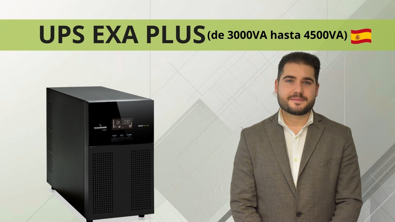 Tutorial 2026: Primera instalación del UPS Tecnoware EXA PLUS (potencia de 3000VA a 4500VA)