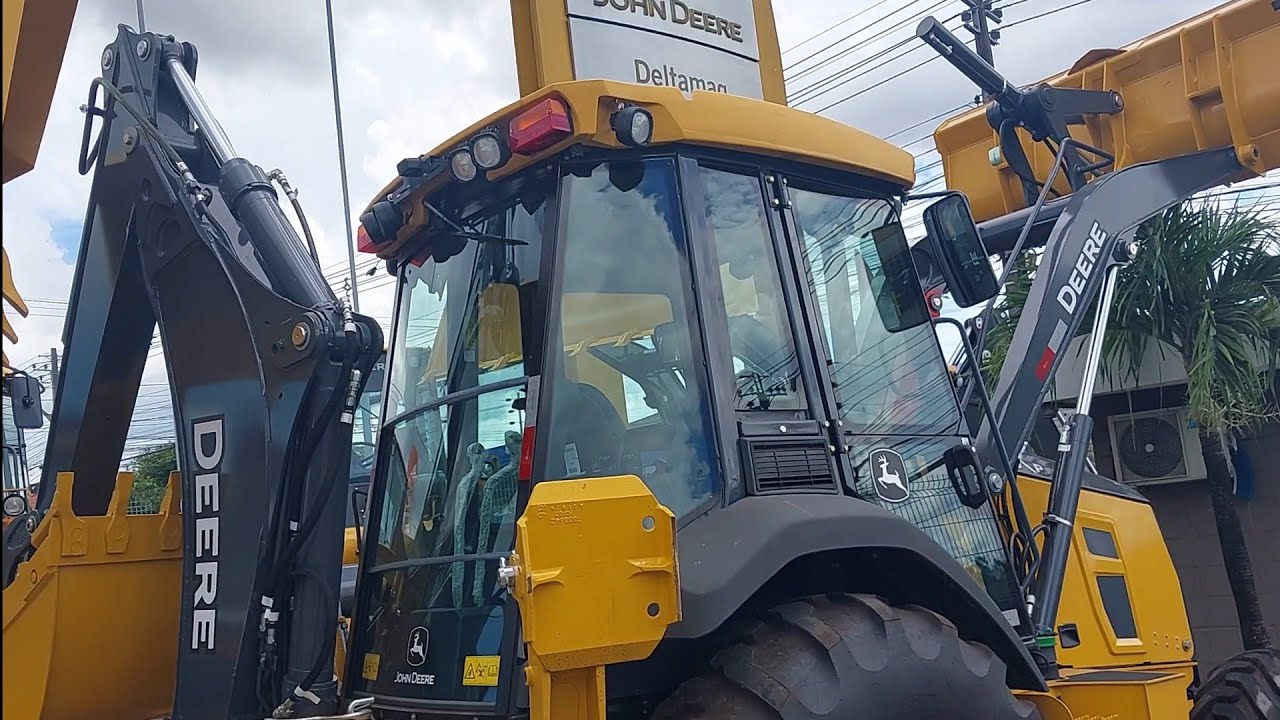nova JHON DEERE. 310P análise técnica