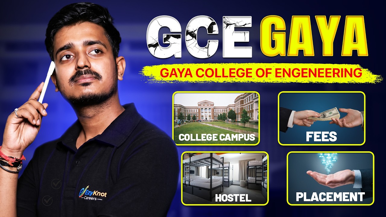 GCE Gaya &mdash; ₹10,530/Year mein Engineering + 87 Acre Campus | Fees, Cutoff & Honest Review 2026