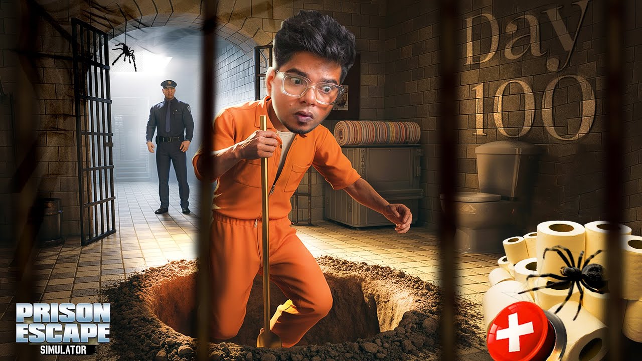 Caught Digging Out Of Prison! 🚨 Prison Escape Simulator Bangla Gameplay | Part 1