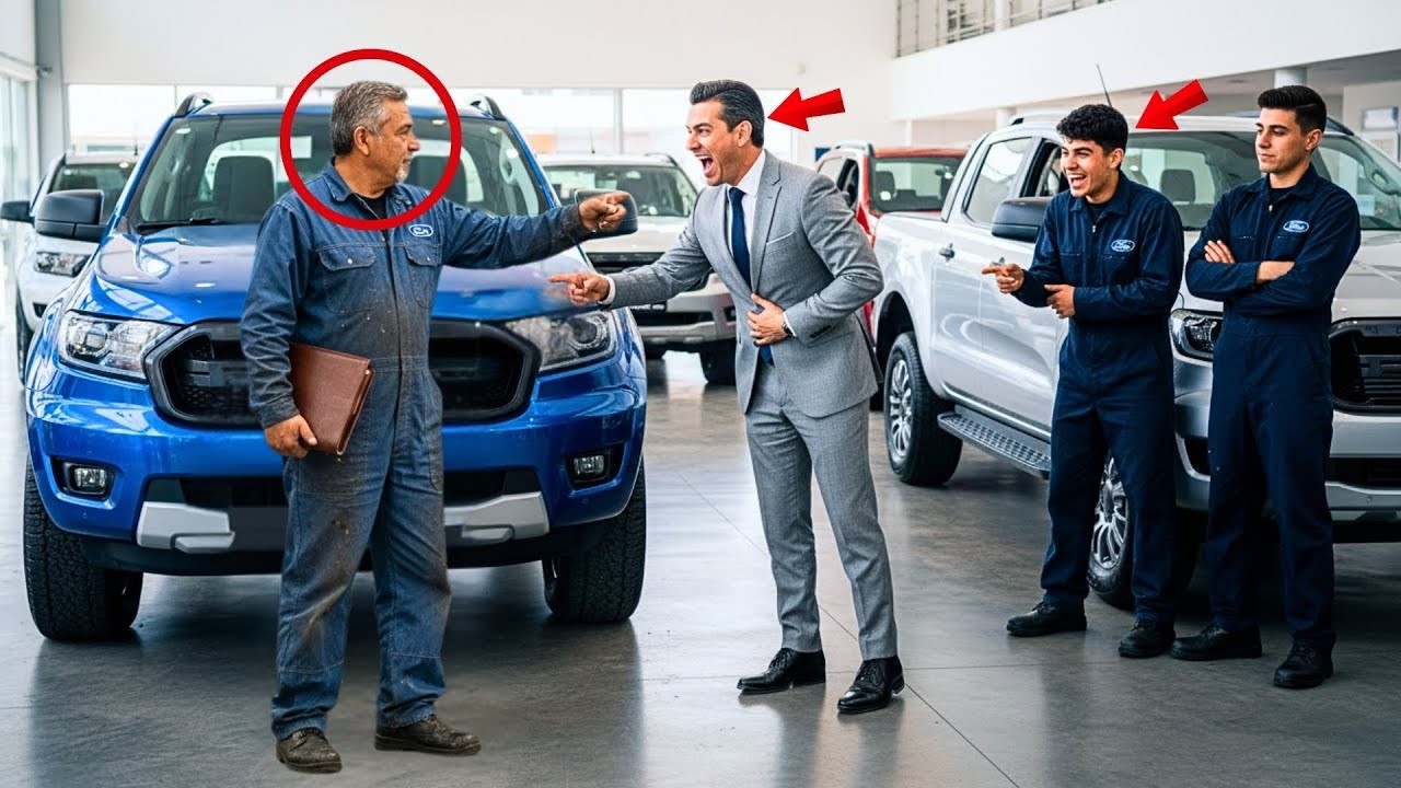 “¡ENCÁRGAME TRES FORD RANGERS, LAS PAGO AL CONTADO!” — SE RIERON DEL MECÁNICO…PERO CUANDO VOLVIÓ..