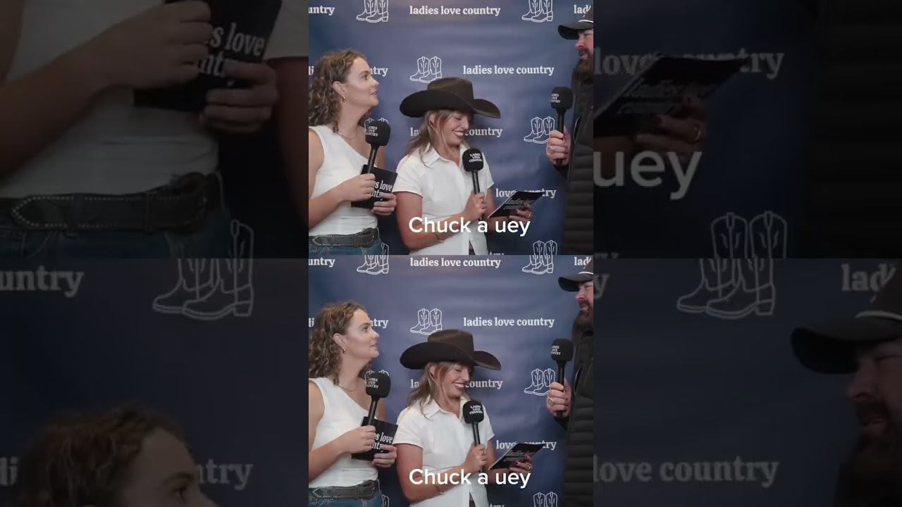 Asking american country music artists what they think our aussie slang means..