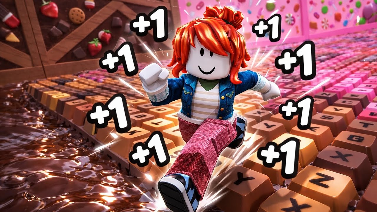 ESCAPE DO TECLADO DE DOCE +1 DE VELOCIDADE NO ROBLOX!!