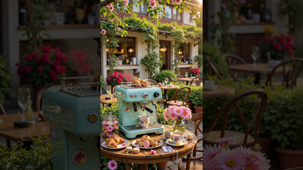 Beautiful Spring Morning in Cozy Coffee  #bossacafejazz #bossanovamorning