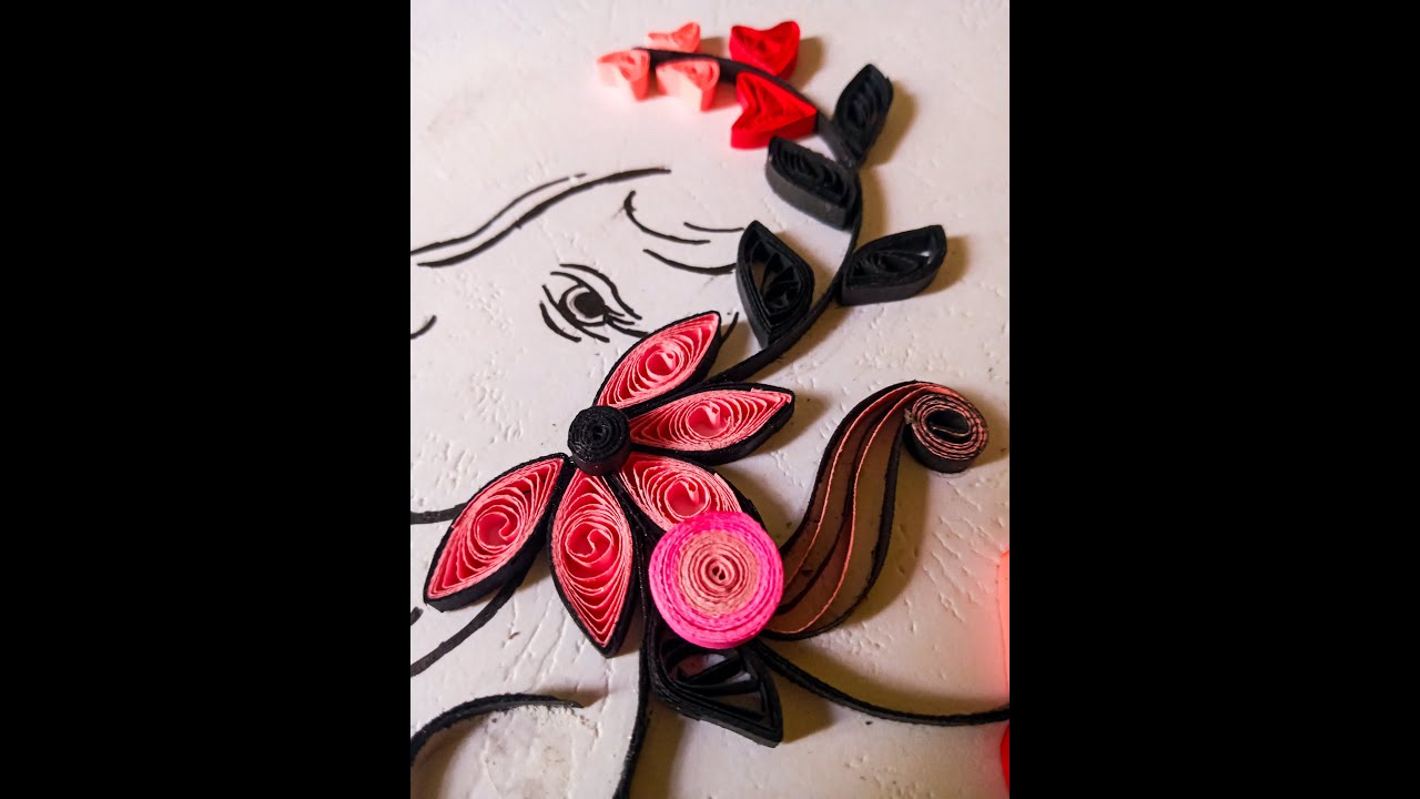 Quilling Girl | Quilling Art | Art World