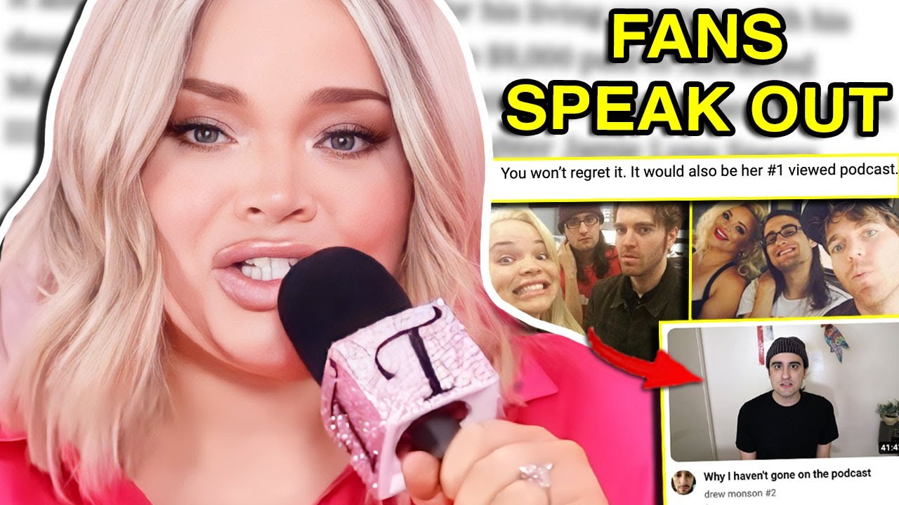 TRISHA PAYTAS PODCAST DRAMA ... and shane dawson friendships exposed