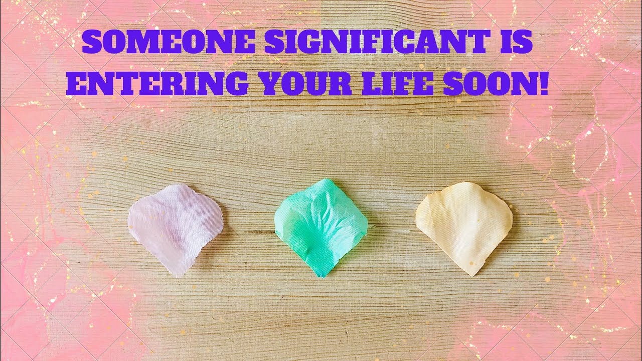 **PICK A CARD**”SOMEONE SIGNIFICANT IS ENTERING YOUR LIFE SOON!”🌈⭐️🌸💕