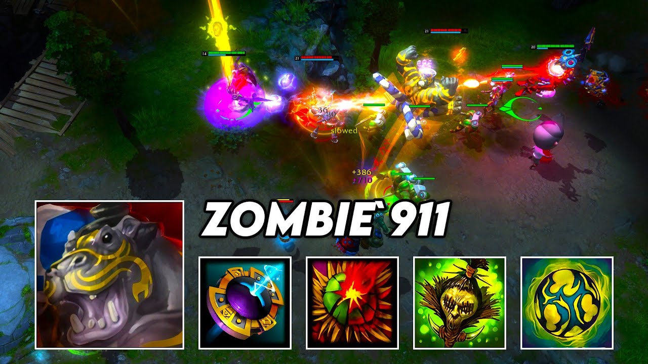 HoN Pandamonium 1822 MMR Zombie`911