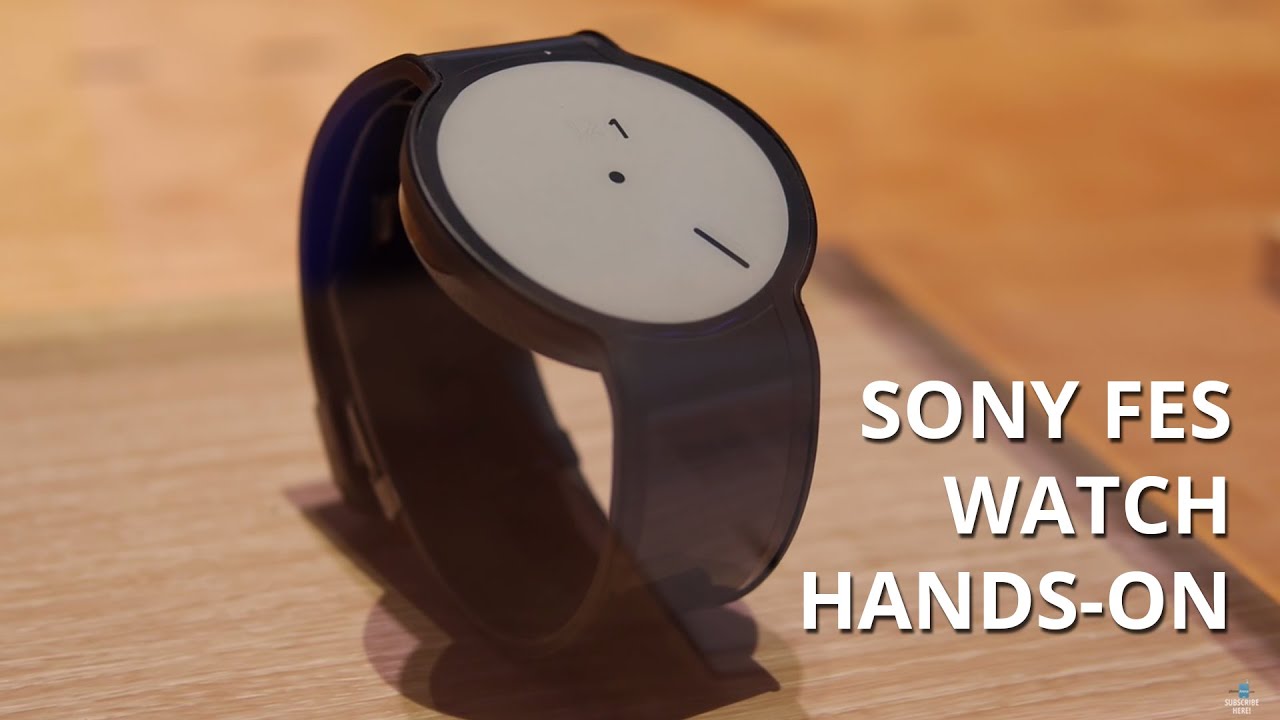 Sony FES Watch hands-on