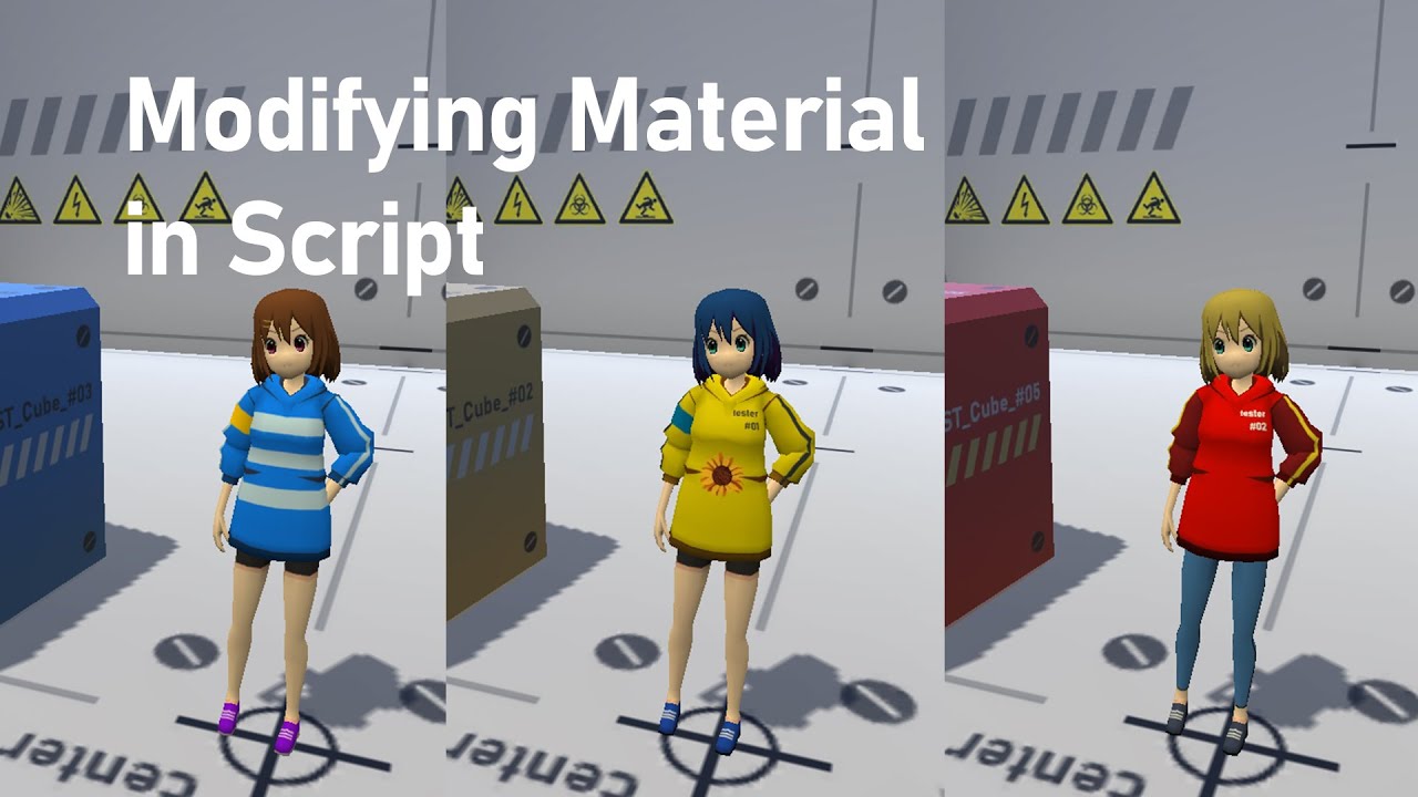 Unity C#: Изменение материала в скрипте