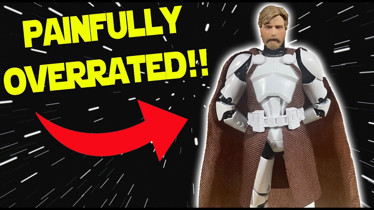 Клон-коммандер Оби-Ван Кеноби переоценён! Средние показатели Star Wars Black Series #2
