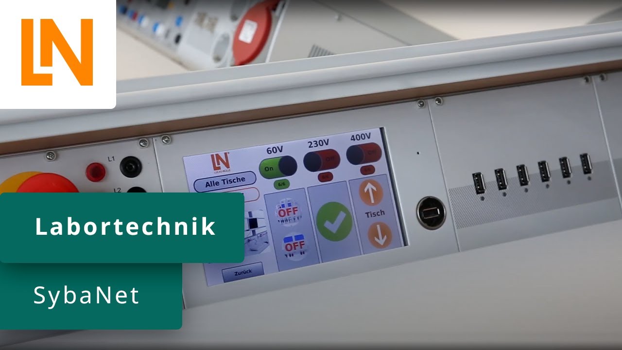 SybaNet Elektrolabor aus unserer SybaLab Serie