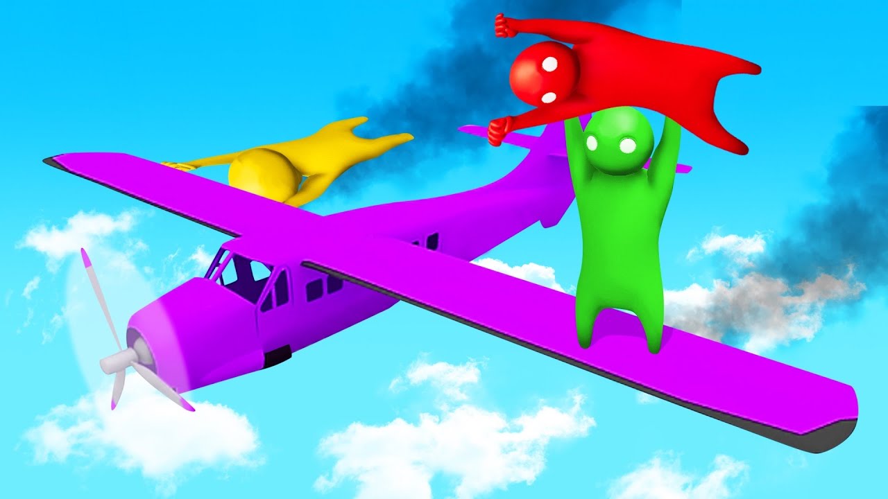 ОСТАВАЙТЕСЬ В САМОЛЕТЕ ИЛИ ПРОИГРАЙТЕ! (Gang Beasts)