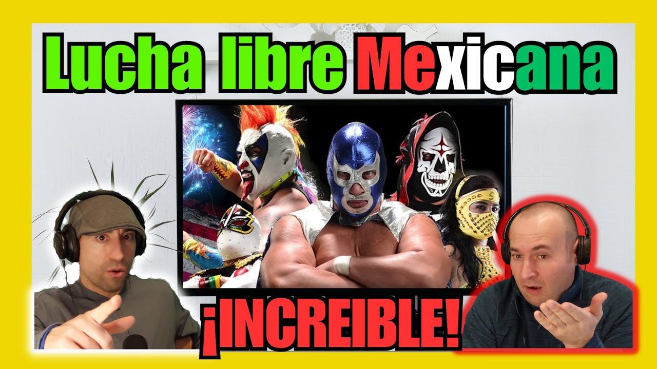 🇲🇽 Los mejores momentos de la lucha libre mexicana// Españoles Alucinando.