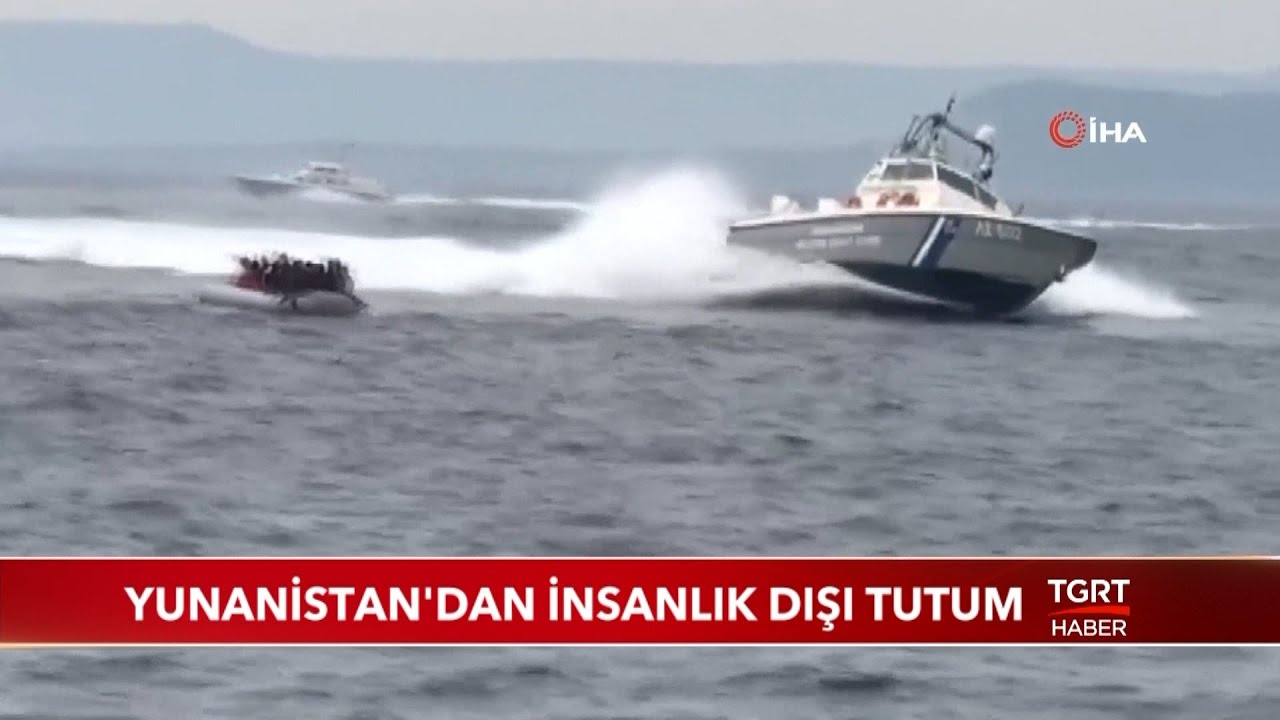 Yunan Askerleri Göçmen Botunu Batırmak İstedi