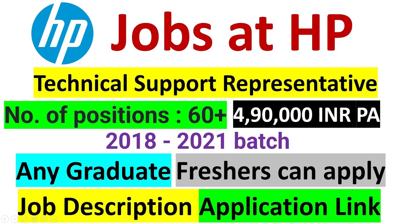 Jobs at HP | hp jobs | career at hp | technical support jobs | job vacancy at hp | jobs at hp | jobs
