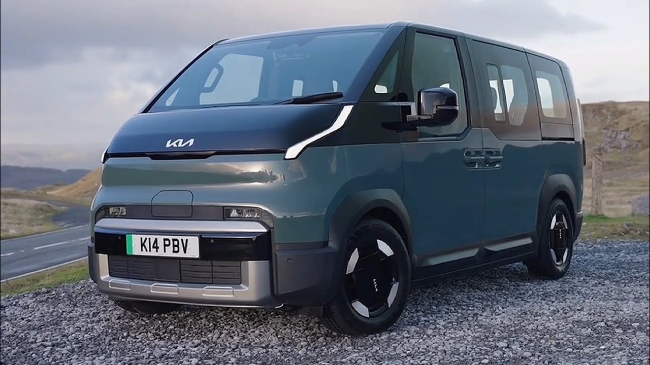 New KIA PV5 Passenger Van - Exterior and Interior presentation