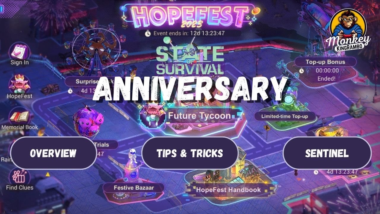 STATE OF SURVIVAL: ANNIVERSARY EVENT 4 - HOPEFEST - STAGE I & II - TRICK FOR EVENT RANK