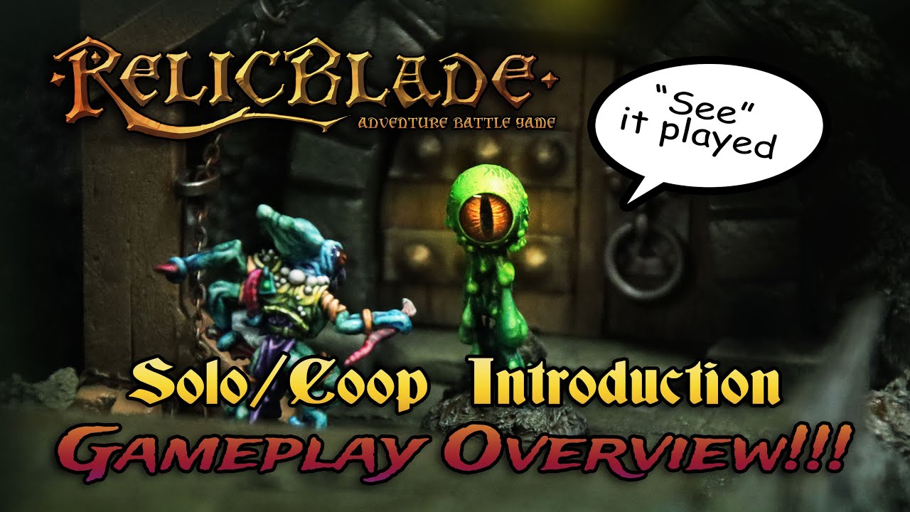 Relicblade: Catacombs of Kural solo gameplay overview and Prologue