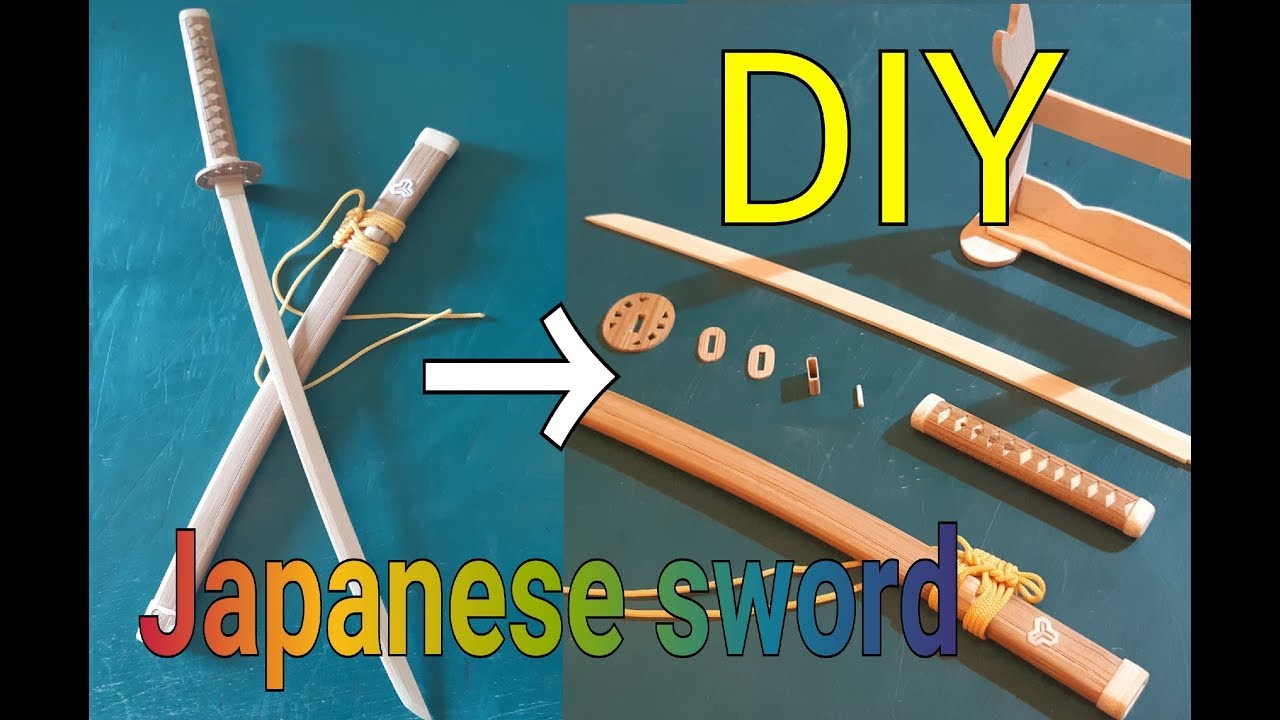 22#DIY the mini Detachable Katana