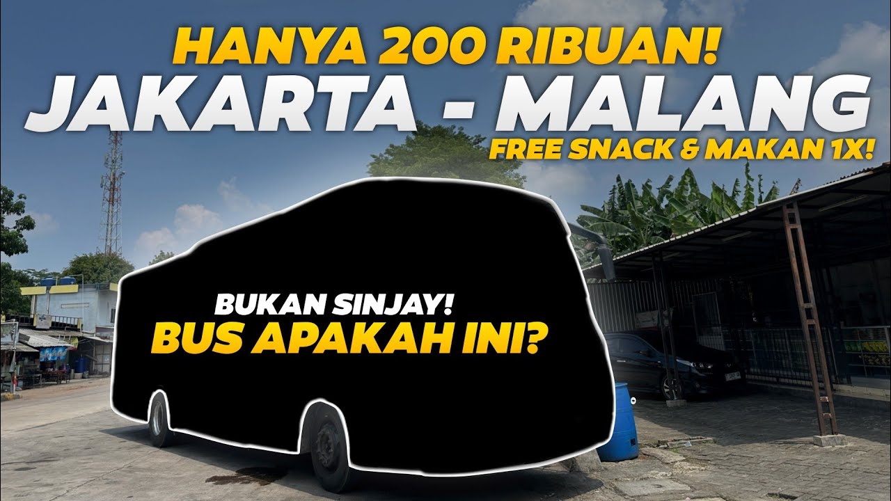 TRIP BUS PALING MURAH DI RUTE JAKARTA - MALANG‼️😱 - Trip Report Bus