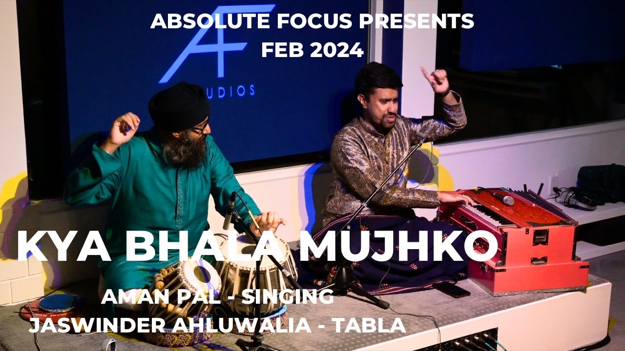 Kya Bhala Mujko | ft. Aman Pal | Tabla - Jaswinder Ahluwalia | Ghazal Mehfil in LA FEB 2024