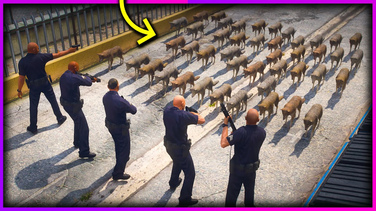 GTA RP | Coyote Army TROLLS Cops