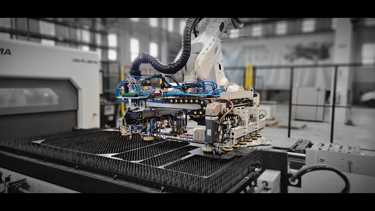 Robotic Laser Sorting System / Robotik Lazer Sorting Sistemi