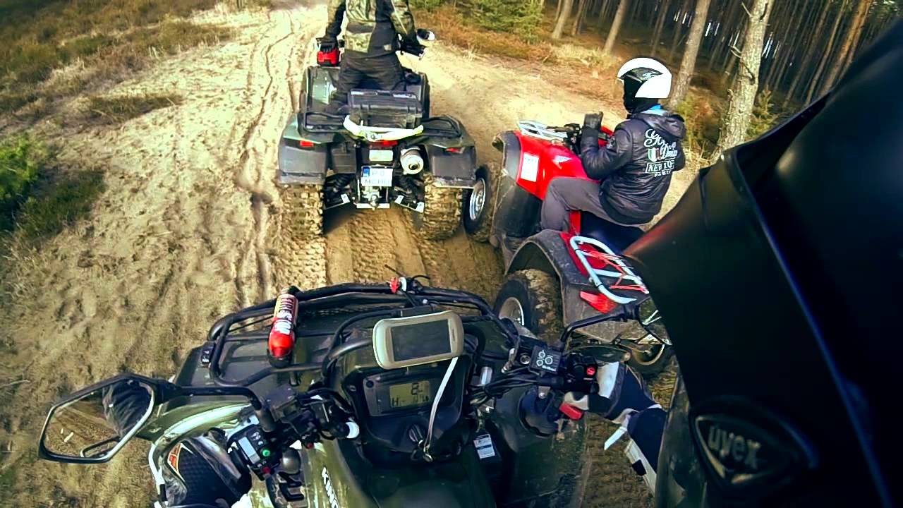 2 SUZUKI KINGQUAD 750 & HONDA RINCON 650