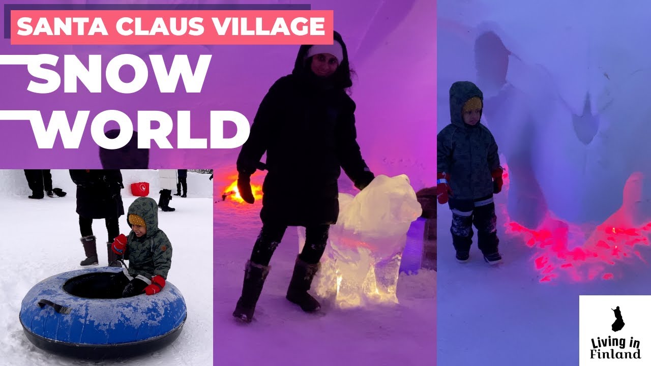 Snowman World Santa Claus Village Rovaniemi Lapland